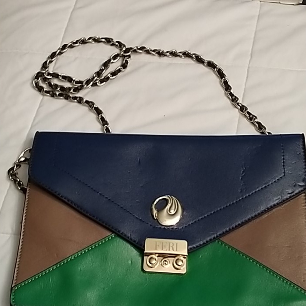 Feri block color crossbody